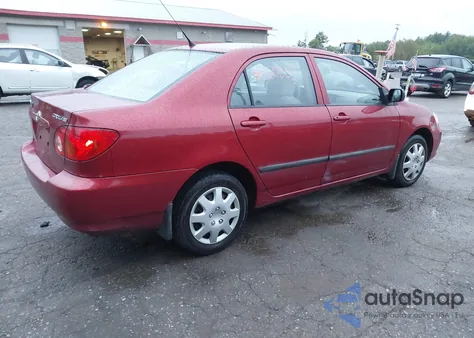 2004 Toyota Corolla Ce z USA, uszkodzony, nr VIN 2T1BR32E34C195404